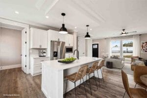 Champion Homes Cameron I 3252-01 Kitchen & Living Room