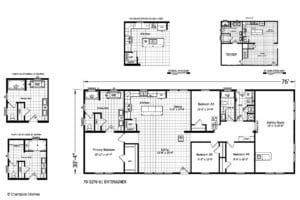 Champion Homes Entertainer 3276-01 Floor Plan