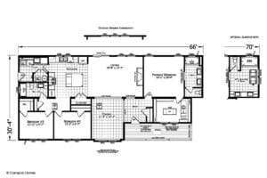 Champion Homes Montgomery 3266M Floor Plan