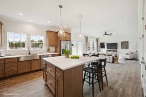 Champion Homes Montgomery 3266M Kitchen & Living Room