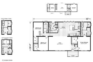 Champion Homes Tillery III 3260-01 Floor Plan