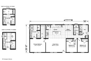 Champion Homes York 2856-01 Floor Plan