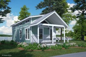 Champion Park Model 528 Loft Rendering