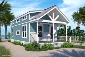 Park Model 4110 Loft Rendering